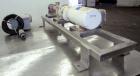 Used Moyno Sanitary Progressive Cavity Pump, Model Frame FB1C, Type SSE, Trim SAB, Stainless Steel. Nitrile rubber stator, Approximate 10 gallons per minute. 2