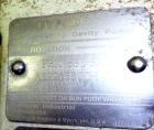 Used Moyno Sanitary Progressive Cavity Pump, Model Frame FB1C, Type SSE, Trim SAB, Stainless Steel. Nitrile rubber stator, Approximate 10 gallons per minute. 2
