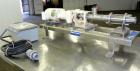 Used Moyno Sanitary Progressive Cavity Pump, Model Frame FB1C, Type SSE, Trim SAB, Stainless Steel. Nitrile rubber stator, Approximate 10 gallons per minute. 2