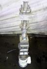 Used Moyno Sanitary Progressive Cavity Pump, Model Frame FB2A, Type SSE, Trim 3SXA. Approximately 10 gallons per minute. (2) Stages, stainless steel suction housing, Nitrile rubber stator. 1-1/2