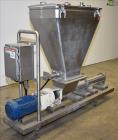 Used Moyno Systems Stainless Steel Pump with Loading Bin.