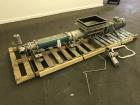 Used Netzsch Progressive Cavity Pump, Model NM063BO02S12B, 316 Stainless Steel.