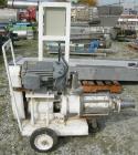 Used Del Monte Processing Cavity Pump, Model M85. Carbon steel body, stainless steel rotor, with stator. 3