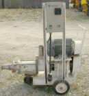 Used Del Monte Processing Cavity Pump, Model M85. Carbon steel body, stainless steel rotor, with stator. 3