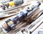 Unused- Seepex Progressive Cavity Pump, Model BN 17-6L. Driven by a 3hp, 460 volt, 1755 rpm gear motor, ratio 6.86 to 1. Serial# 833525.2.