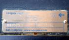Unused- Seepex Progressive Cavity Pump, Model BN 17-6L. Driven by a 3hp, 460 volt, 1755 rpm gear motor, ratio 6.86 to 1. Serial# 833525.2.