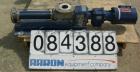 USED: Seepex single stage progressive cavity pump, 316 stainless steel. Range BN, size 5, pressure stage 6L. 2-1/2