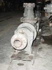 Used Tarby Progressing Cavity Pump, Model 1TP8-CDB.Single stage, cast iron body, hardened steel internal parts, EPDM (70 Duro) stator. 8
