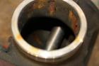 Used Osmonics Tonkaflo Pump, Model SS5522E, 316 Stainless Steel. Flow rate 55 gallons per minute, boost rate 486 psi. Maximum inlet pressure 200 psi, maximum discharge pressure 750 psi, maximum liqui...