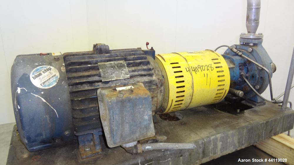 Used Griswold Centrifugal Pump, Size 811S 3X1.5,