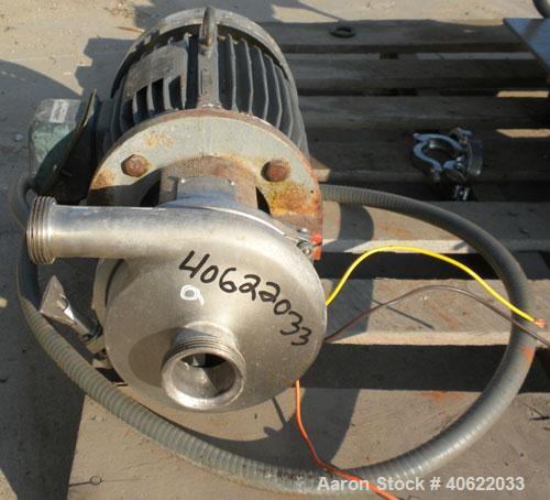Used Stainless Steel APV/Crepaco Centrifugal Pump, model 6V2