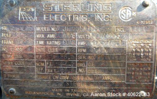 Used Stainless Steel APV/Crepaco Centrifugal Pump, model 6V2