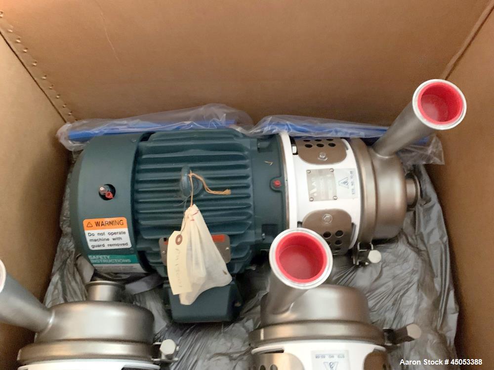 Unused- APV Crepaco Centrifugal Pump, Stainless Steel, Model W20/20