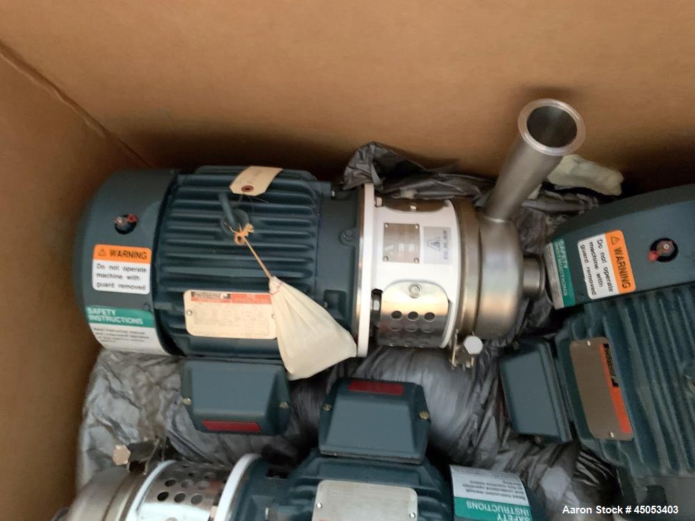 Unused- APV Crepaco Centrifugal Pump, Stainless Steel, Model W20/20