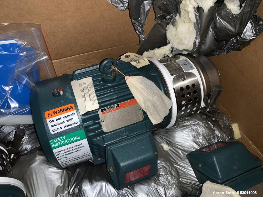 Unused- APV Crepaco Centrifugal Pump, Stainless Steel, Model W20/20. Approximate 105 gallons per minute, 95 head feet @ 3500...