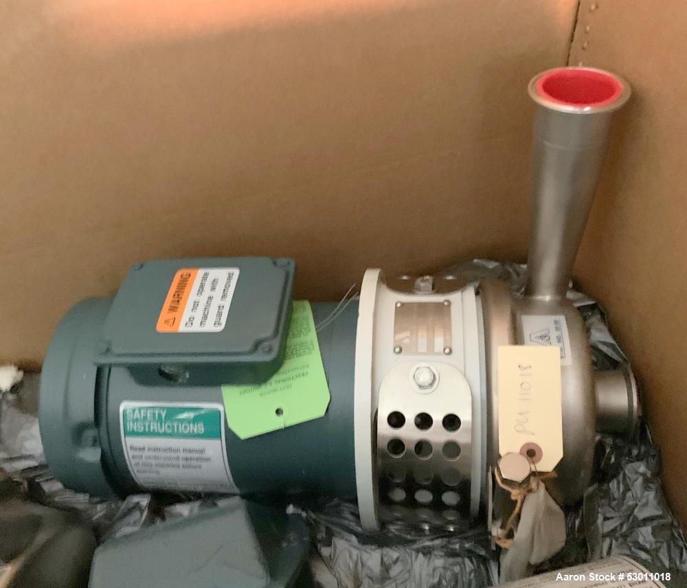 Unused- APV Crepaco Centrifugal Pump, Stainless Steel, Model W20/20. Approximate 105 gallons per minute, 95 head feet @ 3500...