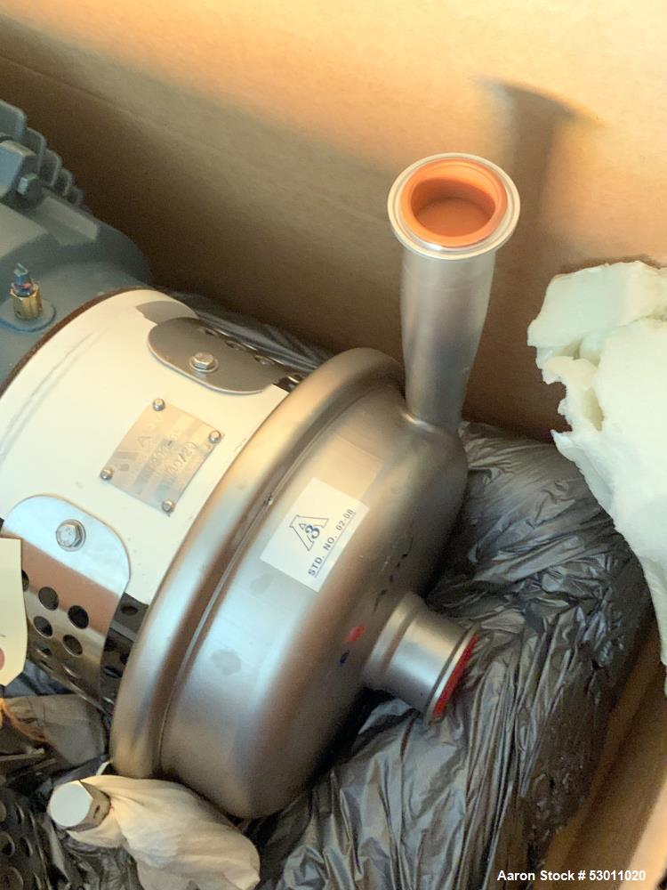 Industrial Unused APV Crepaco W40/20 Centrifugal Pump – 5HP, Stainless Steel