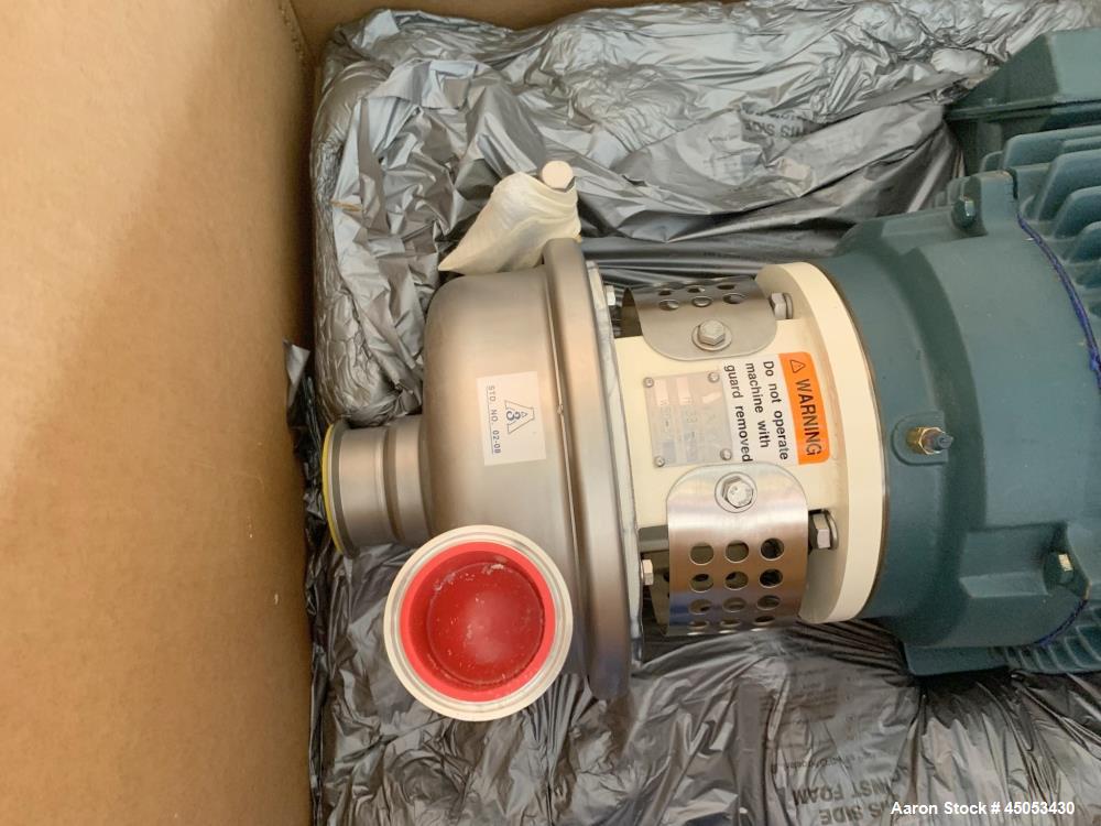 Unused- APV Crepaco Centrifugal Pump, Stainless Steel, Model W50/50