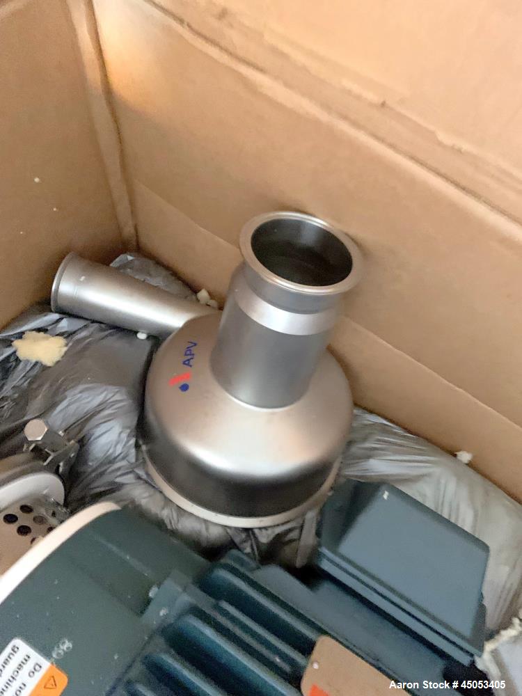 Unused- APV Crepaco Centrifugal Pump, Stainless Steel, Model WI30/100