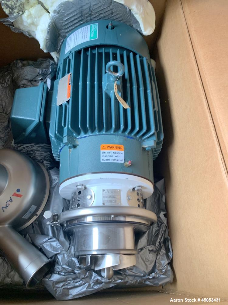 Unused- APV Crepaco Centrifugal Pump, Stainless Steel, Model WI30/100