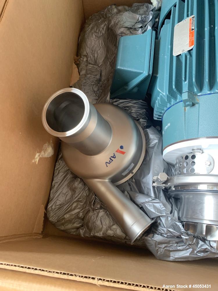 Unused- APV Crepaco Centrifugal Pump, Stainless Steel, Model WI30/100