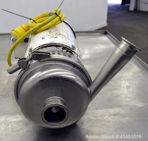 Used Stainless Steel APV W Series Centrifugal Pump, Model W30/25