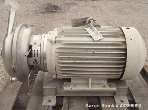 Used Stainless Steel APV Centrifugal Pump, Model W+70/40