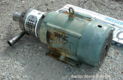 Used Stainless Steel APV Centrifugal Pump, Model WI-30/25