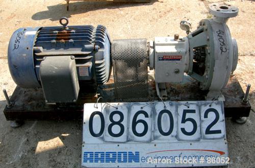 Used Stainless Steel Ahlstrom Centrifugal Pump