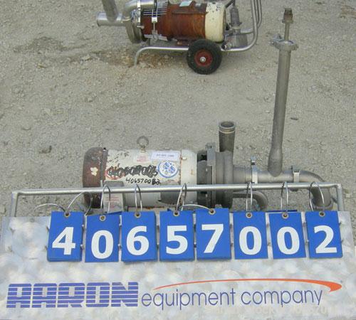Used- Stainless Steel Ampco Centrifugal Pump, Model DC2 2 1/2X2