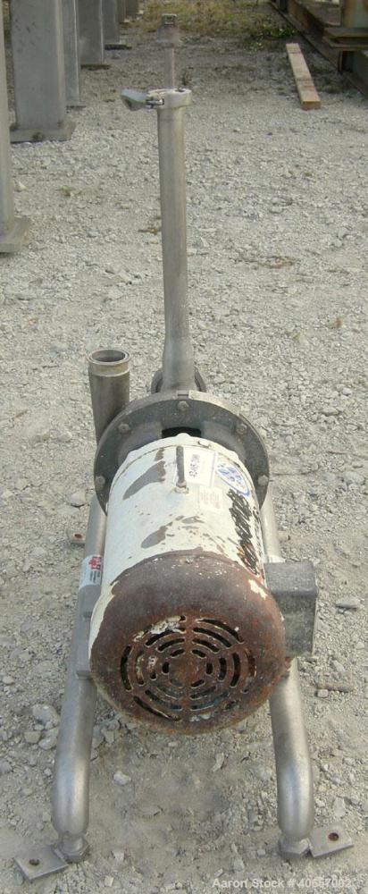 Used- Stainless Steel Ampco Centrifugal Pump, Model DC2 2 1/2X2