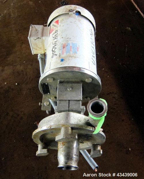 Used Stainless Steel Ampco Sanitary Centrifugal Pump, Model LCR20-215-18