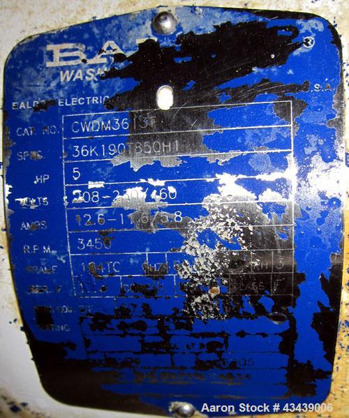 Used Stainless Steel Ampco Sanitary Centrifugal Pump, Model LCR20-215-18