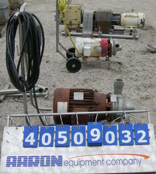 Used Ampco Centrifugal Pump, model ZC2 3X2 1/2,