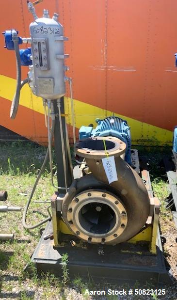 Used Blackmer System One Centrifugal Pumps, Model FRM. Size 8 X 10-13, approximate 4200 gallons per minute at 110' head at 275 psi at 100 degrees F. Driven by a 100 HP, 3/60/230/460 volt, 1775 rpm mo...