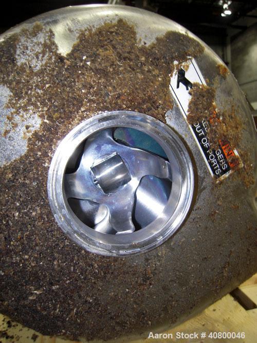 Used Waukesha Centrifugal Pump, Model C328, 316 stainless steel. 3" tri-clamp inlet, 2" tri-clamp outlet. Approximate 5" diameter impeller. Rated approximately 450 gallons per minute at 50' head. Dri...