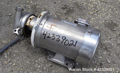 Used Stainless Steel Cherry-Burrell Flexflo Centrifugal Pump, Model 4AHK-F