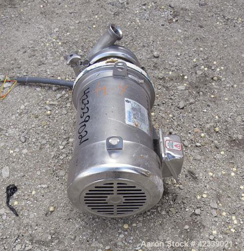 Used Stainless Steel Cherry-Burrell Flexflo Centrifugal Pump, Model 4AHK-F