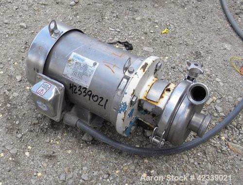 Used Stainless Steel Cherry-Burrell Flexflo Centrifugal Pump, Model 4AHK-F