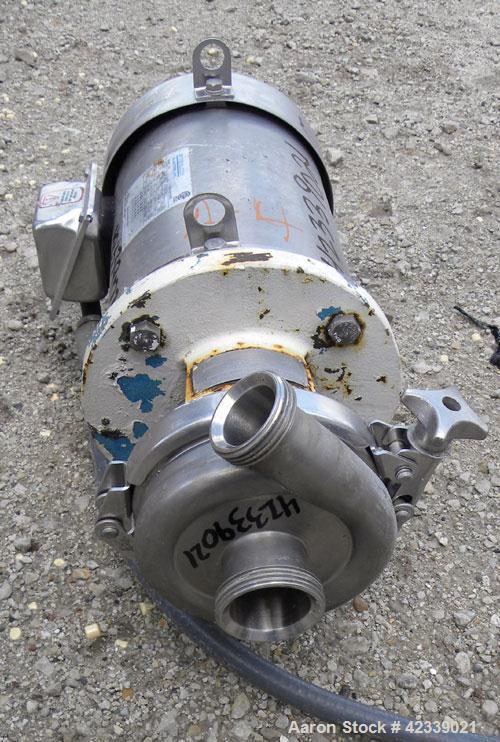 Used Stainless Steel Cherry-Burrell Flexflo Centrifugal Pump, Model 4AHK-F