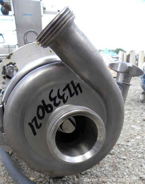 Used Stainless Steel Cherry-Burrell Flexflo Centrifugal Pump, Model 4AHK-F