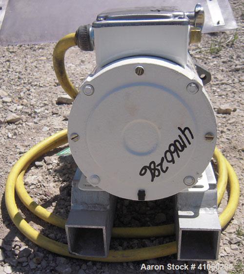 Used Cherry Burrell Flexflo Centrifugal Pump, Model VAE-F, 316 Stainless Steel. 2" tri-clamp inlet, 1 1/2" tri-clamp outlet. Approximate 5" diameter impeller. Rated approximately 40 gallons per minut...