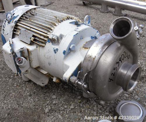 Used Stainless Steel Cherry-Burrell Flexflo Centrifugal Pump, Model VBH-F