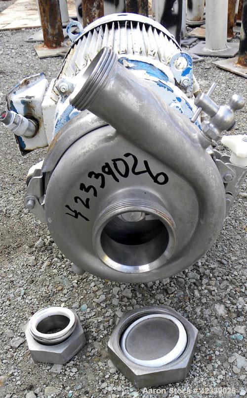 Used Stainless Steel Cherry-Burrell Flexflo Centrifugal Pump, Model VBH-F