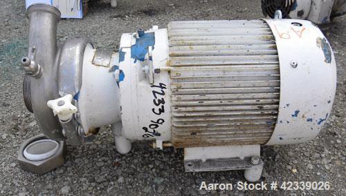 Used Stainless Steel Cherry-Burrell Flexflo Centrifugal Pump, Model VBH-F