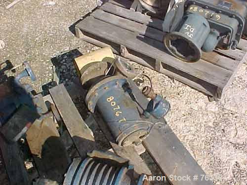 USED: Crane centrifugal chem pump, model GVBS-3K-1S. 316 stainless steel, 1.5 kw drive.