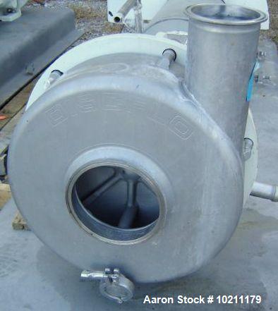 Used- Discflo Stainless Centrifugal Pump, Model 604-14