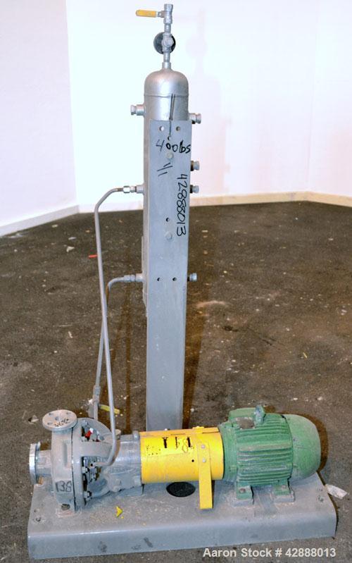 Unused- Stainless Steel Flowserve Durco Centrifugal Pump, Model MK3 STD