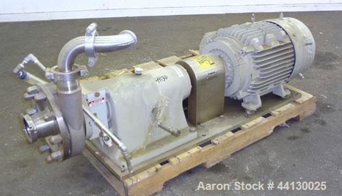 Used Stainless Steel Fristam Single Stage High Pressure Centrifugal Pump, Model FPHP3542-205