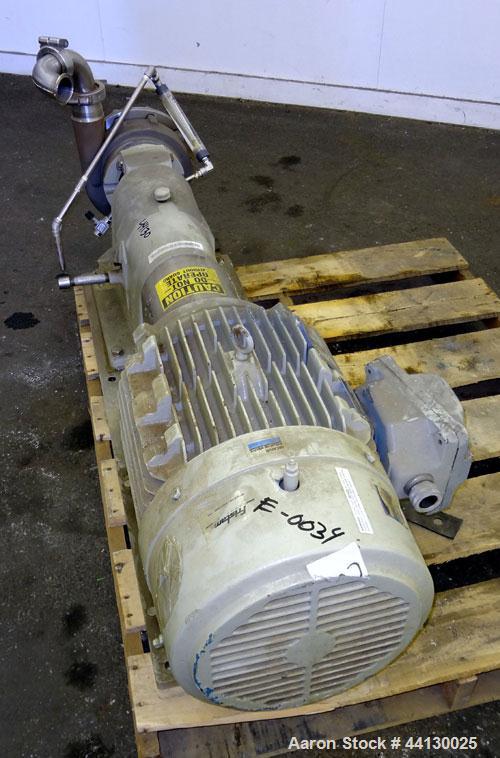 Used Stainless Steel Fristam Single Stage High Pressure Centrifugal Pump, Model FPHP3542-205